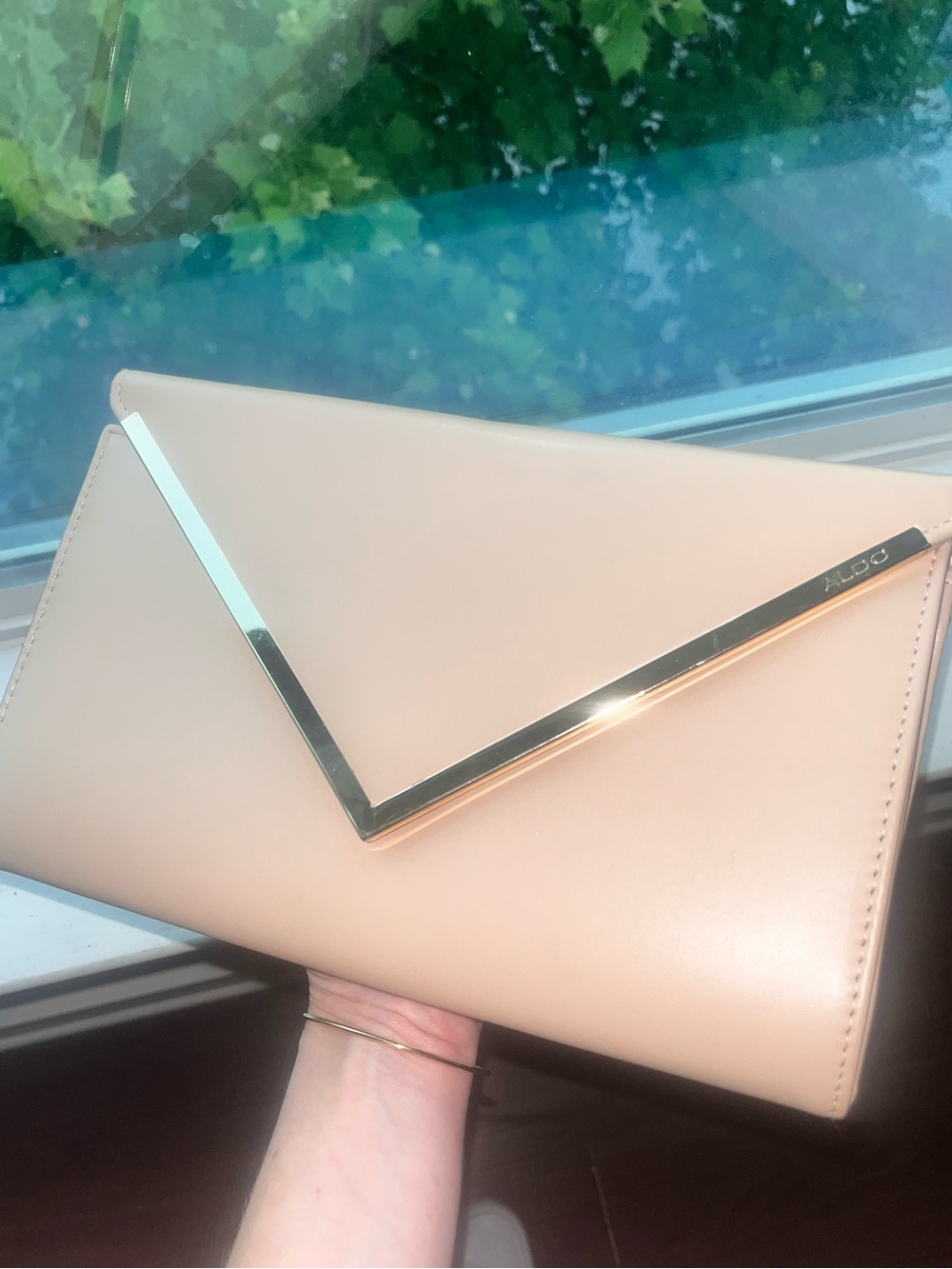 brand new leather envelope clutch crossbody bag👛💞💫
